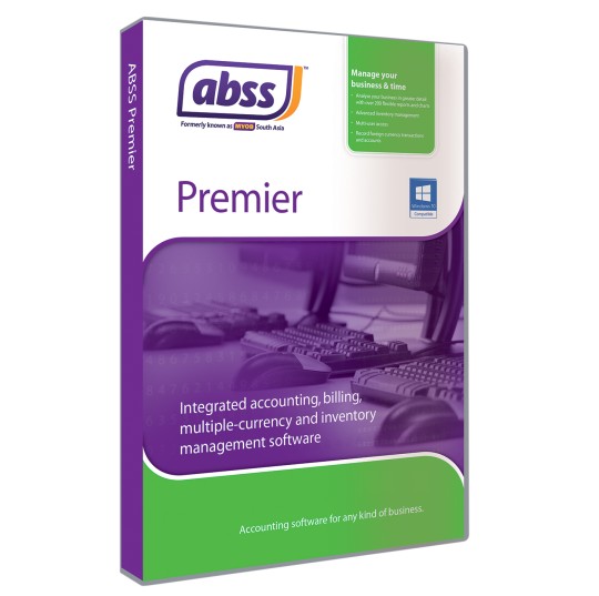 ABSS (Formerly known as MYOB) Premier Version 21 (Single User) 